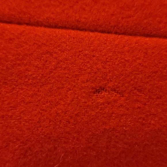 Vintage Evan Picone Red Wool Blazer with Velvet Collar size 8 - Picture 7 of 14